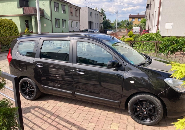 Dacia Lodgy cena 21000 przebieg: 110000, rok produkcji 2013 z Jarocin małe 407